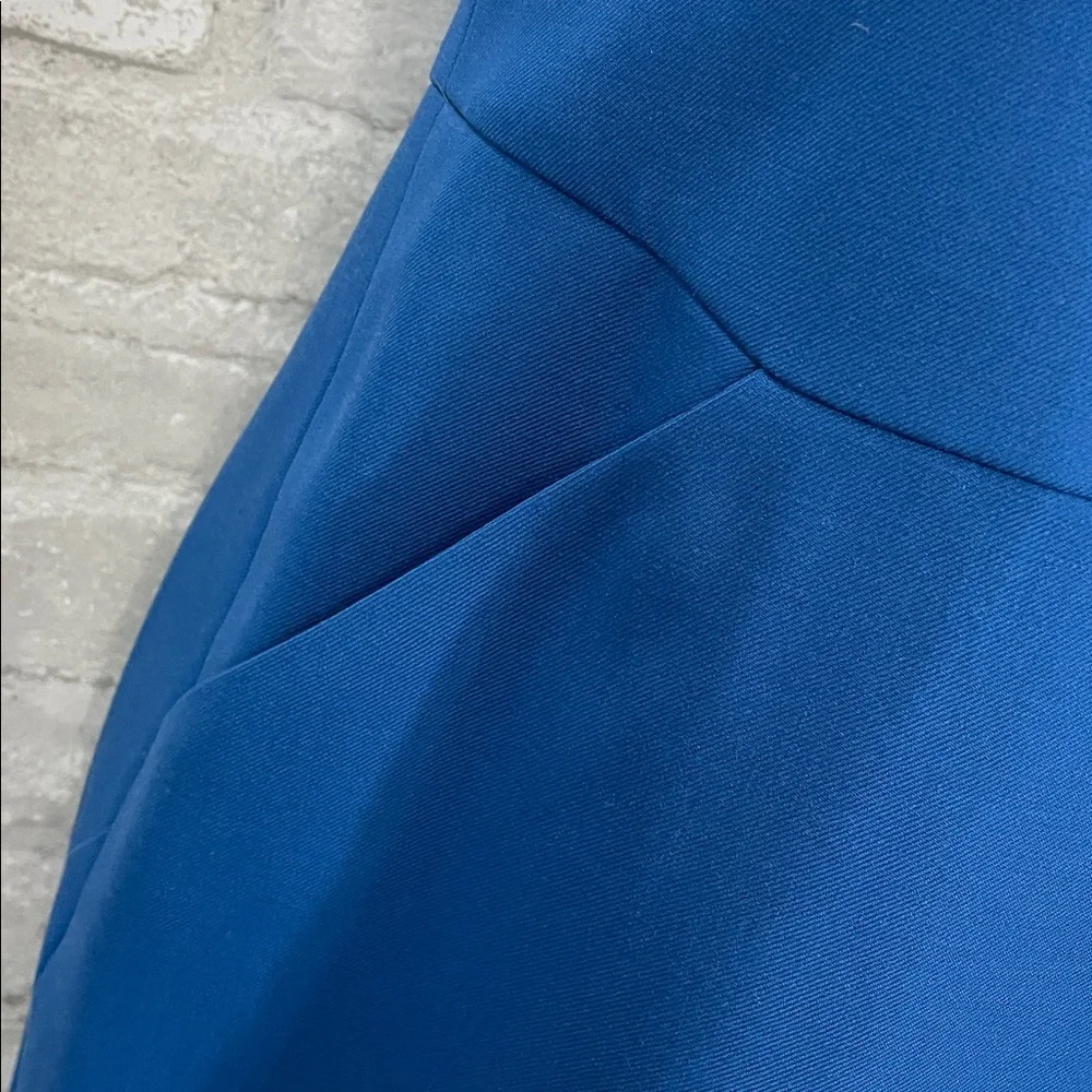 J.Crew Emmaleigh Wool Blue Super 120's Dress